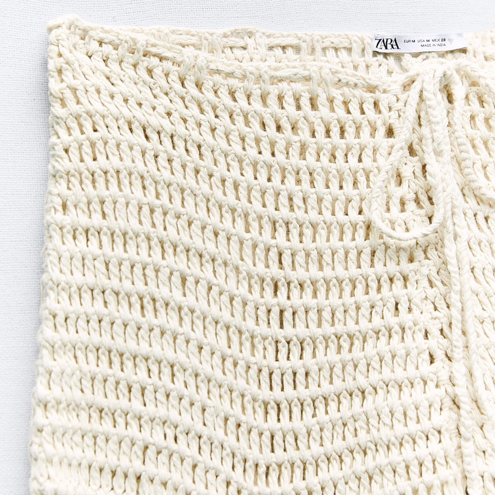 NEW!!!! ๐ | Zara | 100% cotton Crochet Pants - Picture 6 of 10